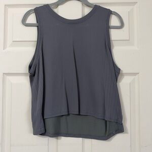 lululemon athletica Sleeveless Mesh-Back Tank - Slate
